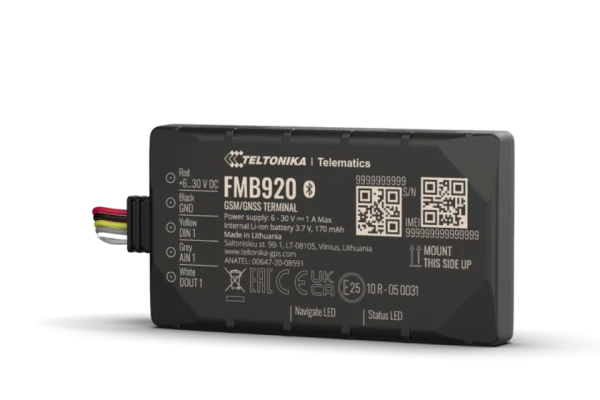 FMB920 + Ετήσια συνδρομή GpsNow + Global SIM